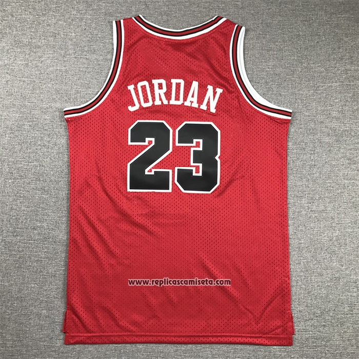 Camiseta Nino Chicago Bulls Michael Jordan NO 23 Mitchell & Ness 1984-85 Rojo